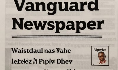 Vanguard Newspaper Nigeria